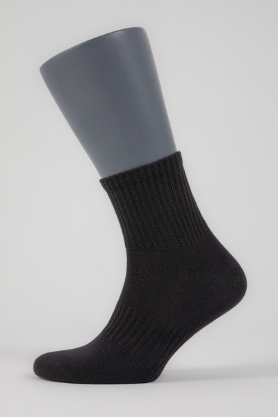 Airlife Sportswear Men's Crop Boy Socks Set of 3 Black