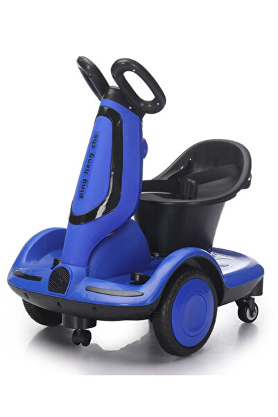 Family Center Children Electric Scooter with Remote Control Blue 29-F702-B