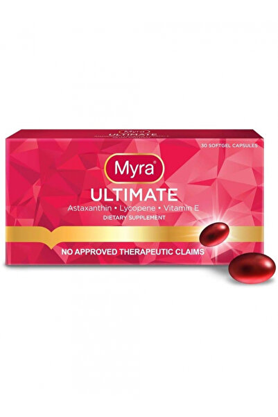 Myra فيتامين هـ، أستازانتين، ليكوبين، 30 كبسولة هلامية