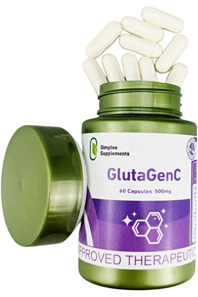 Simplee Supplements جلوتاجينك، 500 ملغ، 60 كبسولة