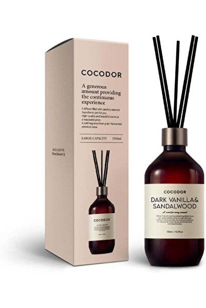 cocod'or Premium Reed Diffuser/16.9oz(500ml)/1 Pack/Fragrance Scent Essential Oil with Stick Diffuse