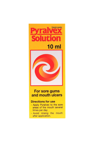 Pyralvex Paint, Used for Treating Mouth Ulcers and Gum Infections, 10Ml