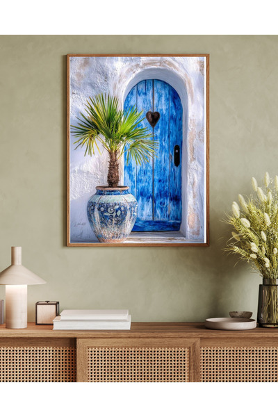 woodhomeworks Tek Parça Salon Ofis Dekor Tablo tek başına sanat vrynt