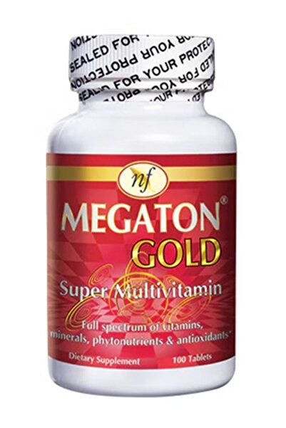 Natural Fervor أقراص إن إف ميجاتون جولد متعددة الفيتامينات، 100 قرص