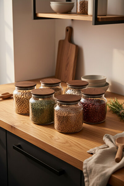 Bambum Nero Zone 600 ml 6-Piece Storage Container Set