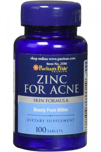 Puritan's Pride Zinc For Acne 100S