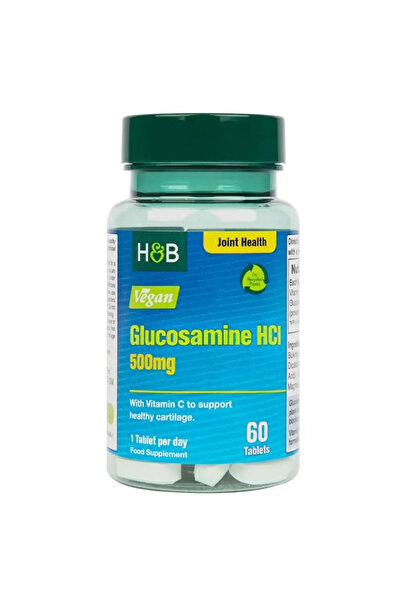 Holland & Barrett Vegan Glucosamine 500mg Tablets, Pack of 60's