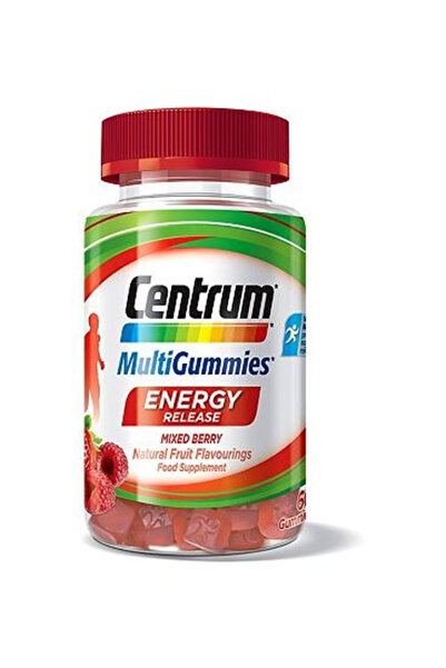Centrum حلوى متعددة الفيتامينات لإطلاق الطاقة، 60 قرصًا