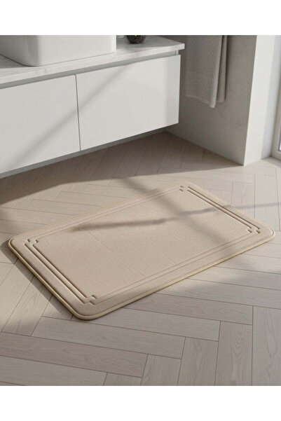 REDTAG Taupe Memory Foam Bath Mat
