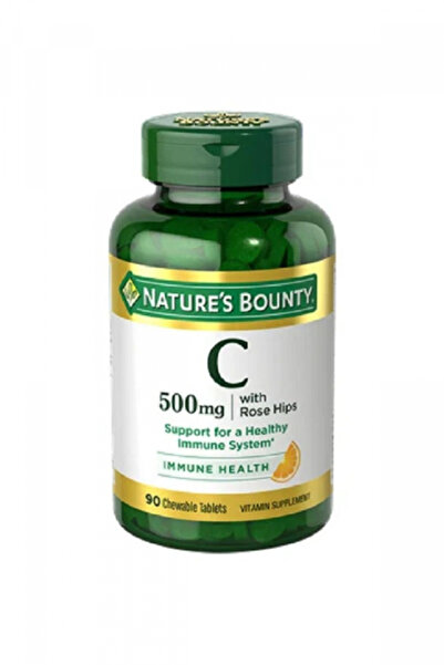 Nature's Bounty C-500Mg Wiyh Rose Hip Organic 90'S Tablet