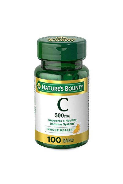 Nature's Bounty Vitamin C 500 Mg Tablets 100'S