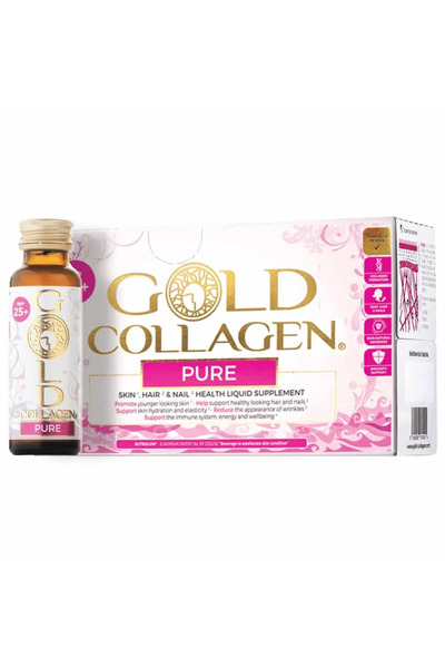 GOLD COLLAGEN Pure 50ml Liquid Collagen Supplement For Skin, Hair & Nails, Pa...