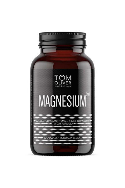 Tom Oliver Magnesium Supplement Capsules, Pack of 60's