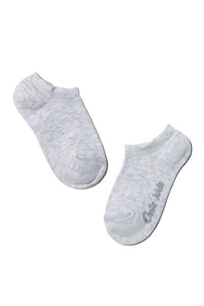 Conte Elegant Cotton Ankle Socks, Active Model 000 - Light Grey, 33-35 (22)