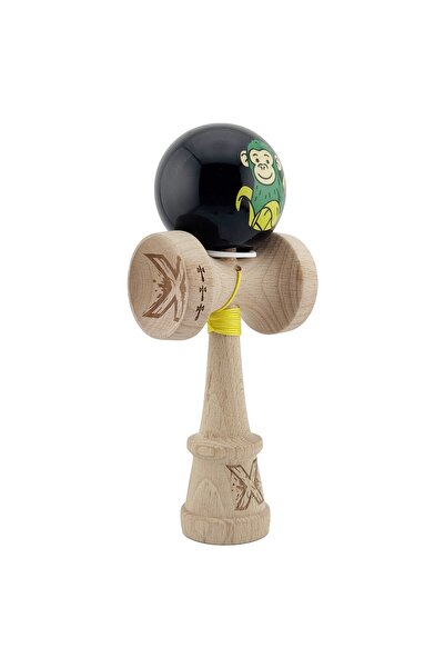 Kendama X Green Monkey Super Sticky King Size V3, Negru