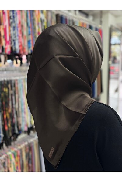 Armine Bitter Brown Sura Silk Scarf 0010-68