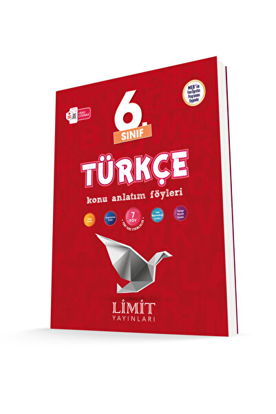 Limit Yayınları 6.SINIF TÜRKÇE KONU ANLATIM FÖYLERİ ( YENİ MÜFREDAT)