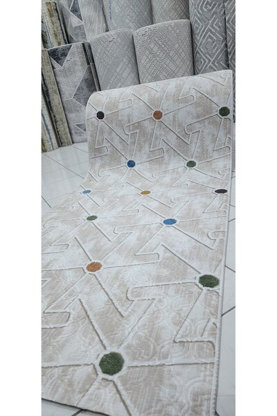 AFM ALIŞVERİŞ Kaymaz Taban Kesme Salon Antre Koridor Mutfak Halısı Yolluk Ren...