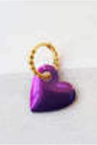 arcina jewellery Purple Heart of The Galaxy Pendant