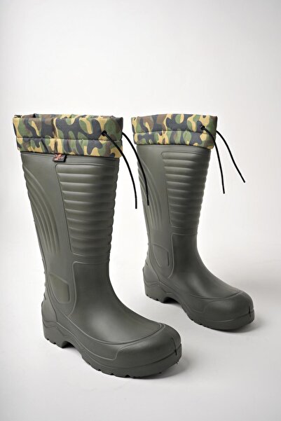 XStreet HUNTER LONG Men's Black Waterproof Eva Soled Hunter Fisherman Biker Courier Rain Snow Boots