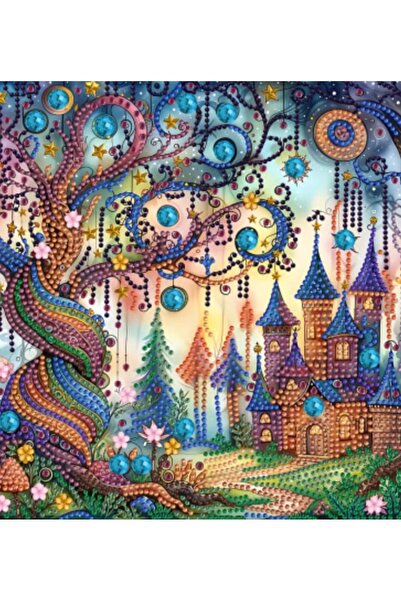 Element 5 d kendin yap Özel boncuk 30x30cm Elmas Mozaik Boyama Seti