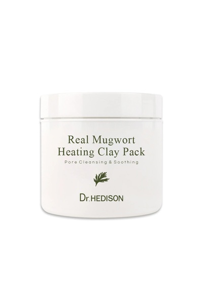 Dr. HEDISON Real Mugwort Heating Clay Mask Isınan Kil Maskesi Sebum Arındırıc...