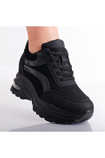 Botinelli Pantofi sport negri cu platformă pentru femei de la Darlin Textile,...