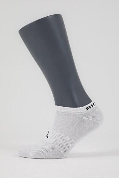 Airlife Sportswear Men's Booties Boy Socks Set of 3 White