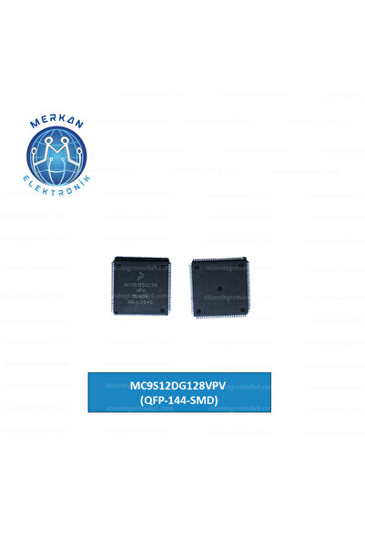 MC9S12DG128VPV (QFP-144-SMD) ORİJİNAL OTO BEYİN TAMİR ENTEGRELERİ