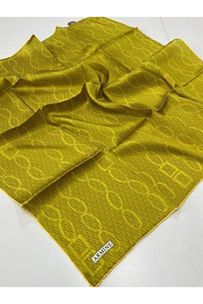 Armine Eșarfă de mătase Nostalgia - 8925-41 Twill galben