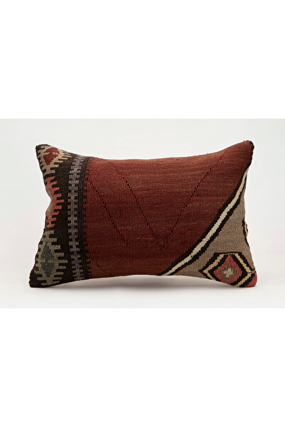 Kilim Whole Sale Vintage Pillow Cushion Cover Made from Handmade Old Kilim, 40X60 Cm, Wool