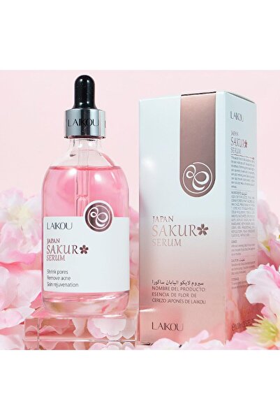 LAIKOU Japan Sakura Serum, 100 ml Face Serum Women's Moisture, Essenza Face for Skin Rejuvenation an