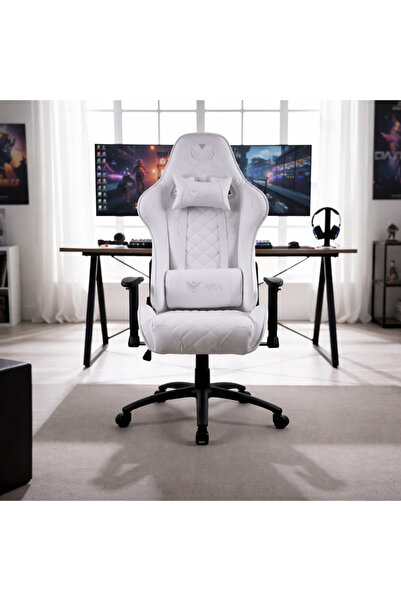 ASA Ergonomic Gaming Chair with Adjustable Armrests, Lumbar & Headrest Support