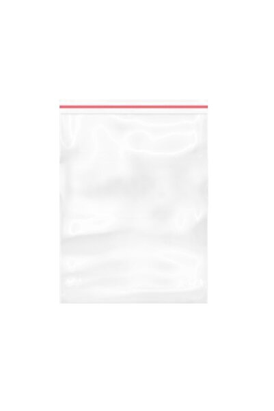 SELA Set de 100 de pungi cu fermoar 12 x 17 cm