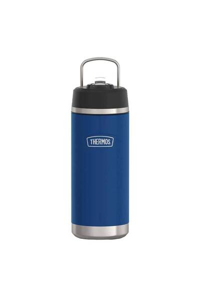 Thermos Icon Is251 0.53L Thermos with Straw Navy 023077
