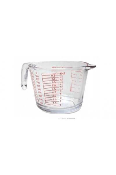 MPLCO Χιτ βαθμονομημένο κύπελλο, ποτήρι, 1 λίτρο