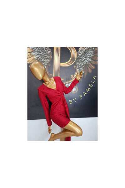 OEM ANNNA RED DRESS - RED, ONE SIZE