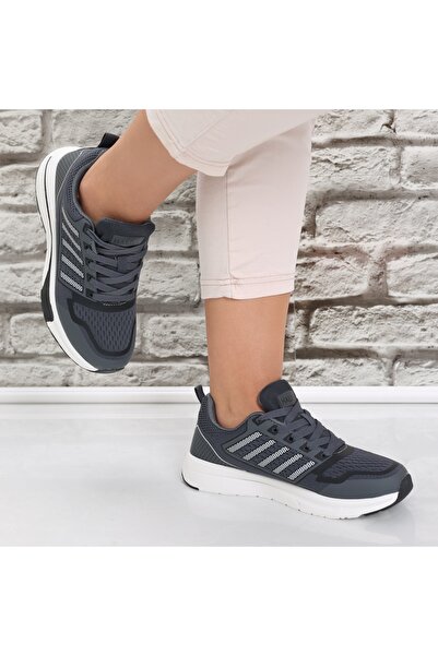 Botinelli Women's Grey Odalin Textile Sneakers, 39