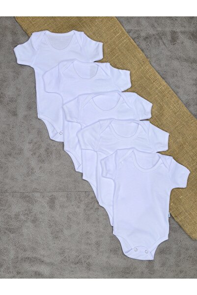 vieso 5 قطع من الملابس الداخلية القطنية ذات الأكمام القصيرة للأولاد والبنات