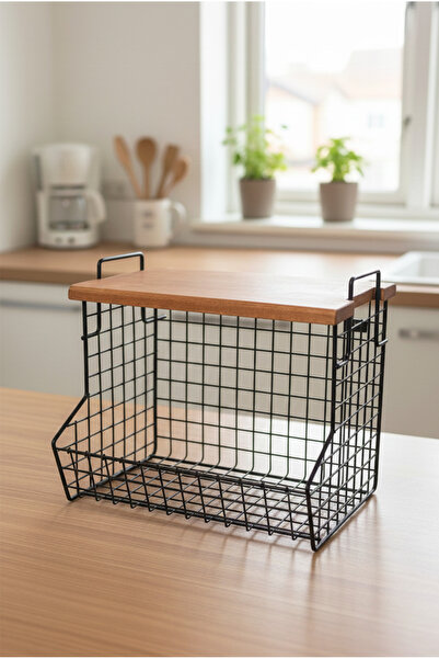 FH finehome Meturas Single Tier Kitchen and Bathroom Organizer Black