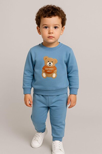 iklimix Bear Children's Tracksuit Set