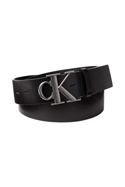 Calvin Klein Erkek CK Buckle Deri Kemer