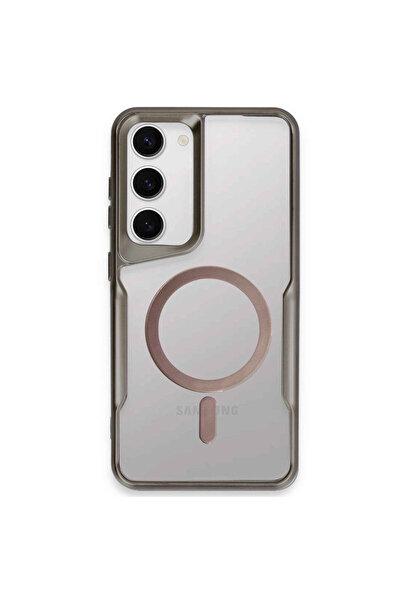 NewFace Samsung Galaxy S23 Case Boyi Magsafe Silicone Cover - Titan Gray