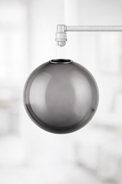 Vivido Home Antrasit Globe Cam, Avize Camı