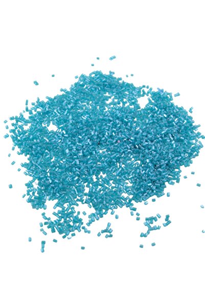 Serhat Aksesuar ve El İşçilik خرز مقطوع باللون الفيروزي 2×1.5 مم (100 جرام 40...