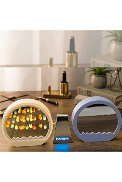 Manessa Sonsuzluk Lale Gece Lambası