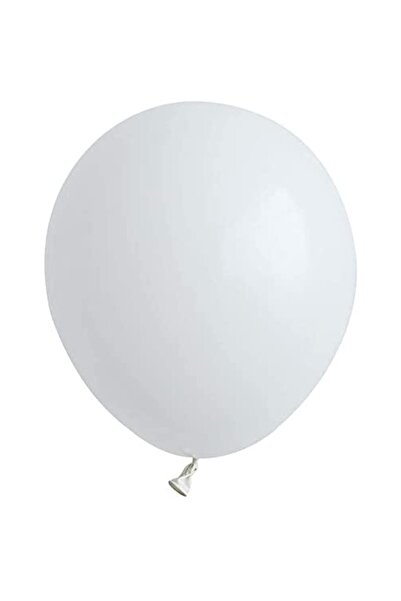 Teo Set 12 Baloane, , din Latex Standard, 30 cm, Alb