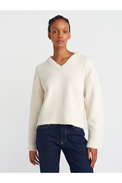 swc knitwear V-Neck Wool Blend Knitwear Sweater