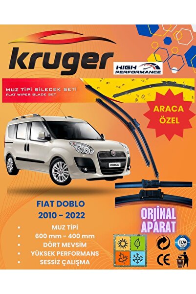 KRUGER MUZ SİLECEK TAKIMI - FIAT DOBLO (2010 - 2022)
