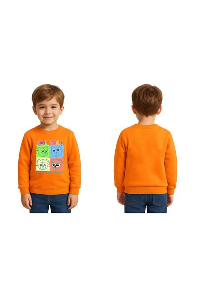 SEDİRLİ Ursuleț unisex cu imprimeu Copii Swae tricou 3 fire cu borduri